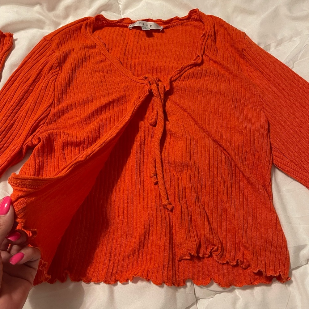 Cute open feint long sleeve